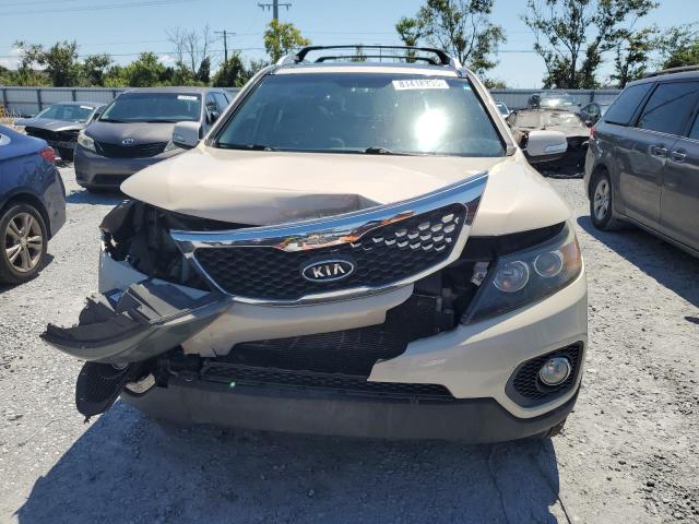 5XYKUDA26CG221900 - 2012 KIA SORENTO EX BEIGE photo 5