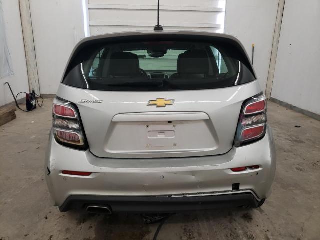 1G1JG6SB7L4117338 - 2020 CHEVROLET SONIC SILVER photo 6