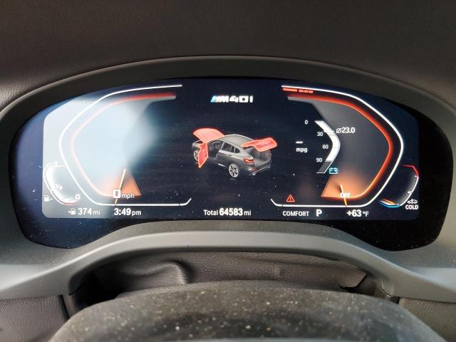 5UX2V5C06M9E29536 - 2021 BMW X4 XDRIVEM40I BLACK photo 9