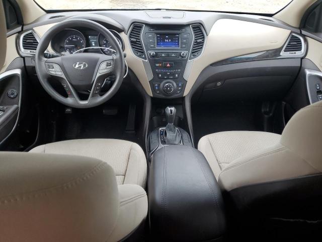 5XYZTDLB5HG395186 - 2017 HYUNDAI SANTA FE S BLUE photo 8