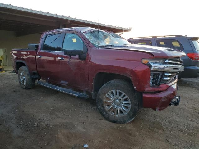 1GC4YREY7MF152454 - 2021 CHEVROLET SILVERADO K2500 HIGH COUNTRY RED photo 4