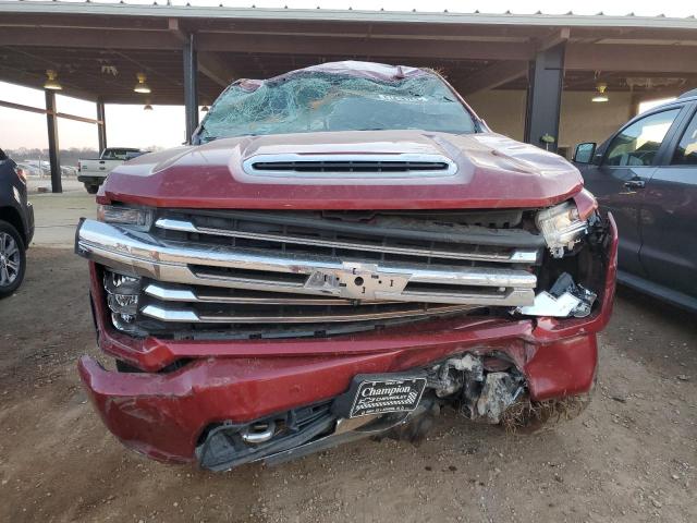 1GC4YREY7MF152454 - 2021 CHEVROLET SILVERADO K2500 HIGH COUNTRY RED photo 5