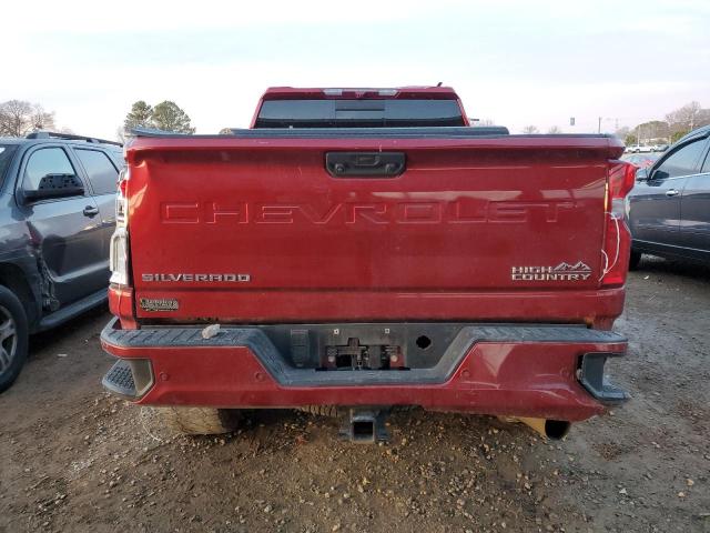 1GC4YREY7MF152454 - 2021 CHEVROLET SILVERADO K2500 HIGH COUNTRY RED photo 6