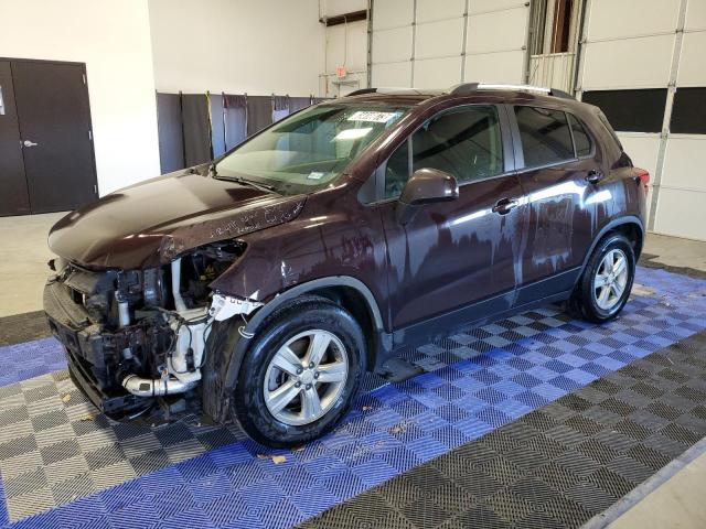 KL7CJLSM5MB368726 - 2021 CHEVROLET TRAX 1LT BURGUNDY photo 1