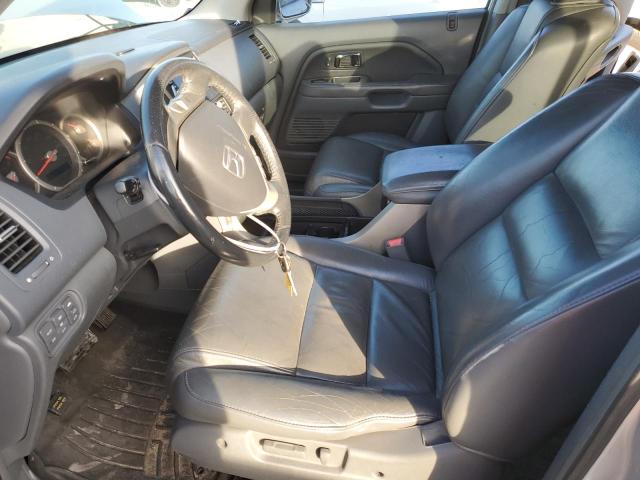 5FNYF28786B048466 - 2006 HONDA PILOT EX SILVER photo 7