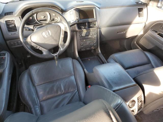 5FNYF28786B048466 - 2006 HONDA PILOT EX SILVER photo 8