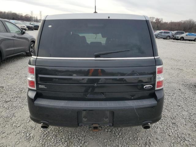 2FMGK5C88EBD09644 - 2014 FORD FLEX SEL BLACK photo 6