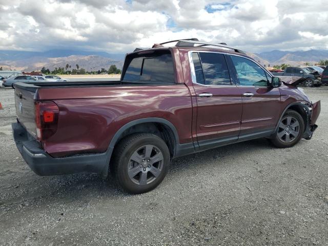 5FPYK3F74LB001622 - 2020 HONDA RIDGELINE RTL Бордовый фото 3