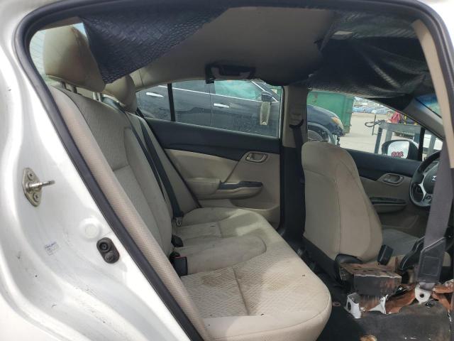 19XFB2E53EE039149 - 2014 HOND CIVIC LX WHITE photo 10