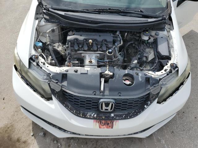 19XFB2E53EE039149 - 2014 HOND CIVIC LX WHITE photo 11