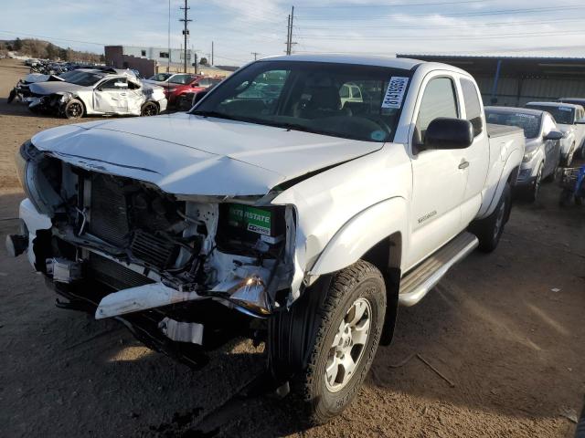 5TEUU4EN3AZ714675 - 2010 TOYOTA TACOMA ACCESS CAB თეთრი ფოტო 1