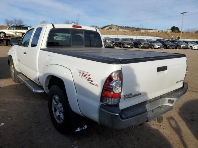 5TEUU4EN3AZ714675 - 2010 TOYOTA TACOMA ACCESS CAB თეთრი ფოტო 2