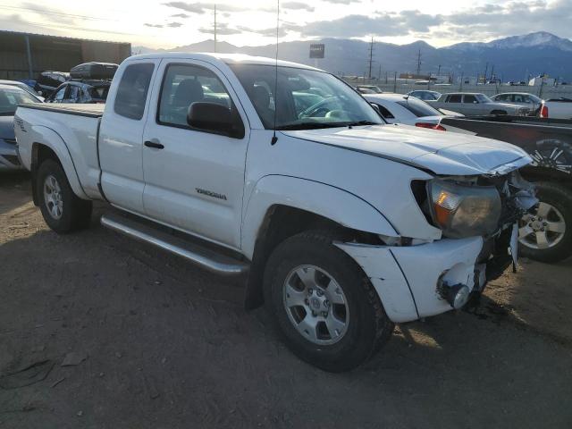 5TEUU4EN3AZ714675 - 2010 TOYOTA TACOMA ACCESS CAB თეთრი ფოტო 4