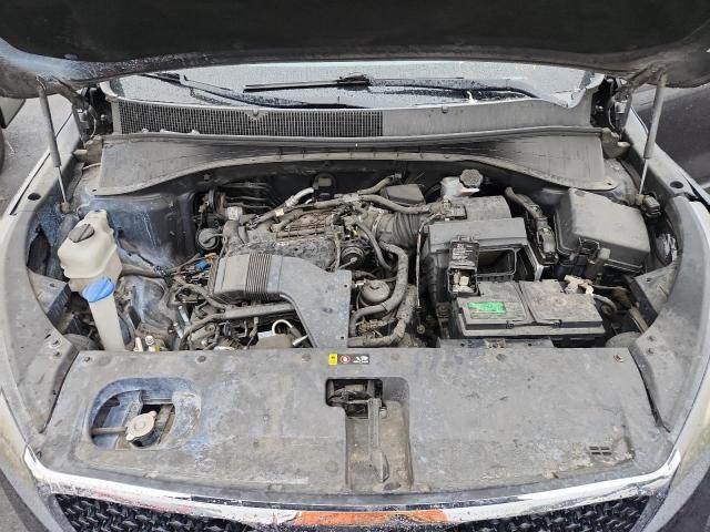 5XYPH4A56HG319692 - 2017 KIA SORENTO EX GRAY photo 12