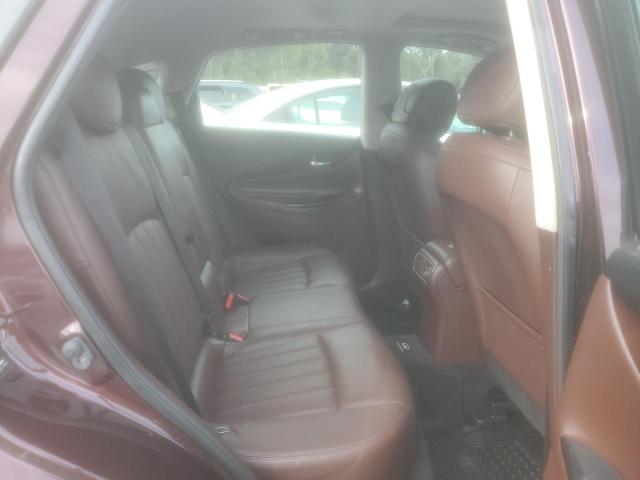 JN1AJ0HR0BM851069 - 2011 INFINITI EX35 BASE Բորդո լուսանկար 10