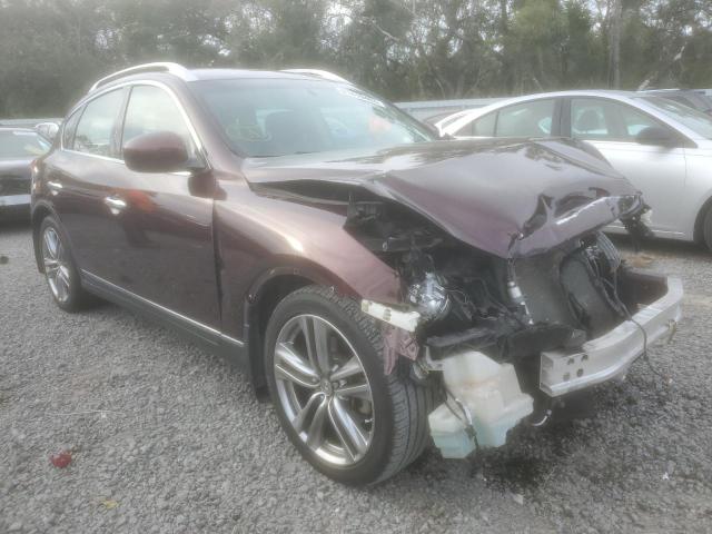 JN1AJ0HR0BM851069 - 2011 INFINITI EX35 BASE Բորդո լուսանկար 4