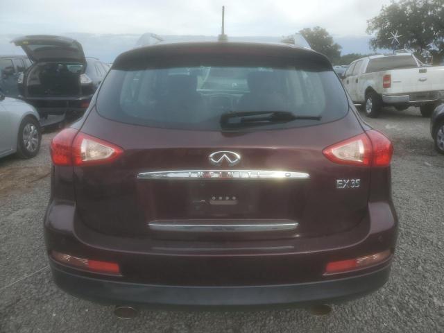 JN1AJ0HR0BM851069 - 2011 INFINITI EX35 BASE Բորդո լուսանկար 6