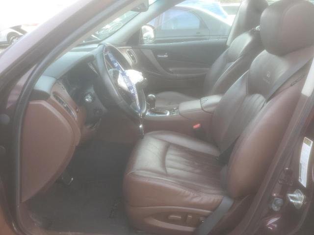 JN1AJ0HR0BM851069 - 2011 INFINITI EX35 BASE Բորդո լուսանկար 7