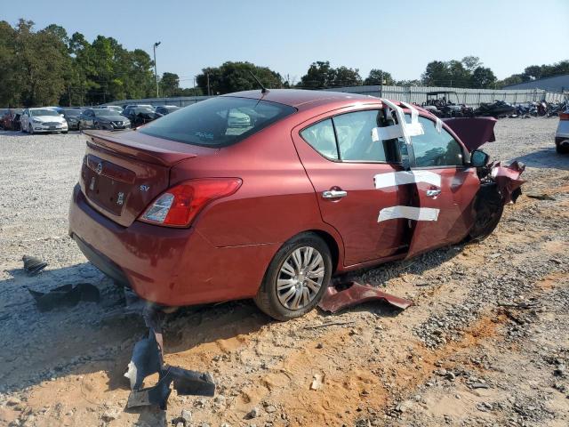 3N1CN7AP8KL871191 - 2019 NISSAN VERSA S RED photo 3