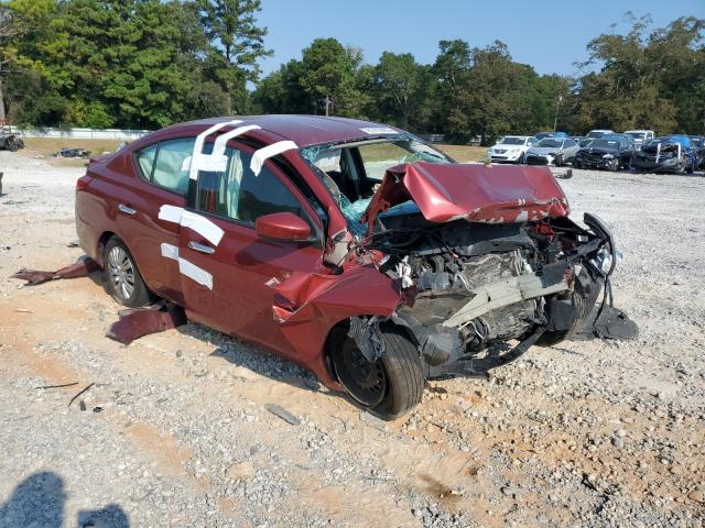 3N1CN7AP8KL871191 - 2019 NISSAN VERSA S RED photo 4