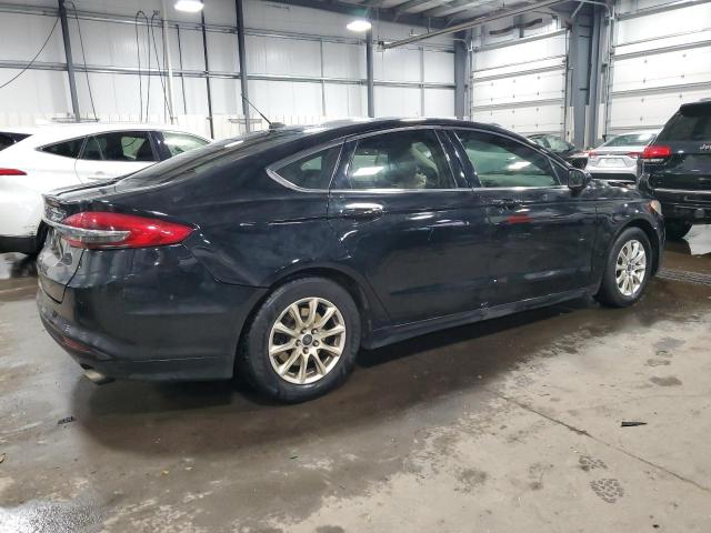 3FA6P0G77JR204083 - 2018 FORD FUSION S BLACK photo 3