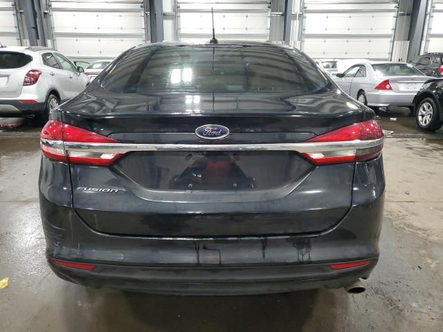 3FA6P0G77JR204083 - 2018 FORD FUSION S BLACK photo 6