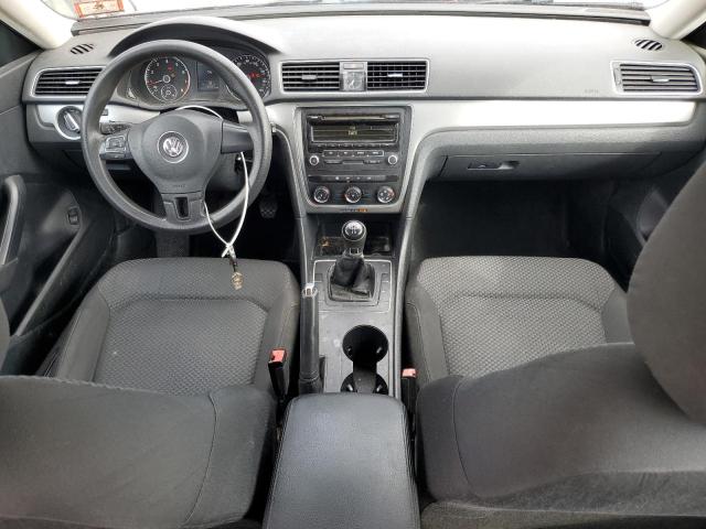 1VWAP7A37DC039963 - 2013 VOLKSWAGEN PASSAT S Темно-червоний фото 8