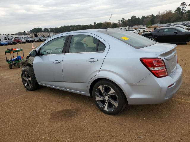 1G1JF5SBXH4146191 - 2017 CHEVROLET SONIC PREMIER BLUE photo 2