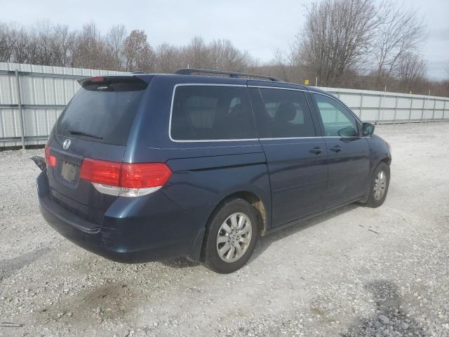 5FNRL3H7XAB066172 - 2010 HONDA ODYSSEY EXL BLUE photo 3