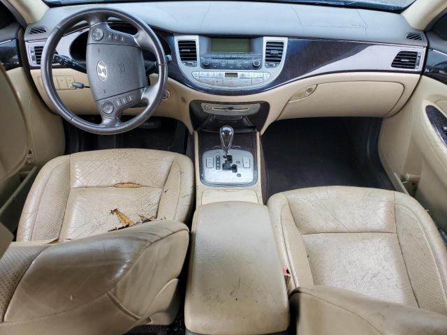 KMHGC46E89U025018 - 2009 HYUNDAI GENESIS 3.8L BLUE photo 8