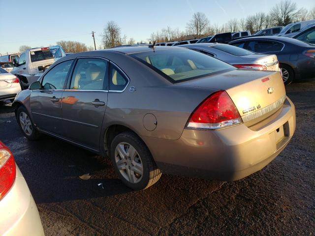 2G1WB58K669140827 - 2006 CHEVROLET IMPALA LS GRAY photo 2