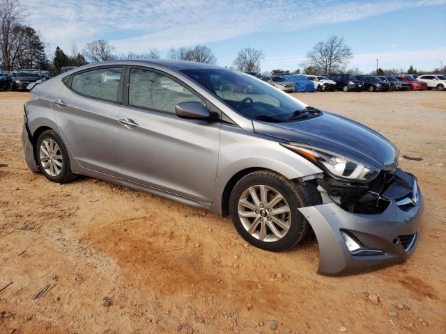 KMHDH4AE5FU250021 - 2015 HYUNDAI ELANTRA SE SILVER photo 4