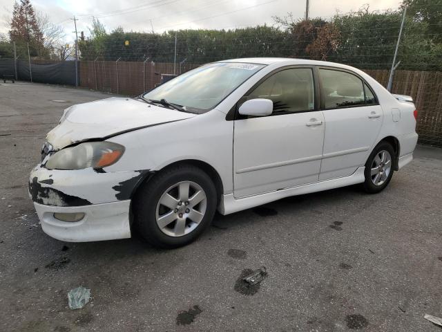 1NXBR32E05Z376699 - 2005 TOYOTA COROLLA CE WHITE photo 1