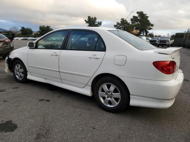 1NXBR32E05Z376699 - 2005 TOYOTA COROLLA CE WHITE photo 2