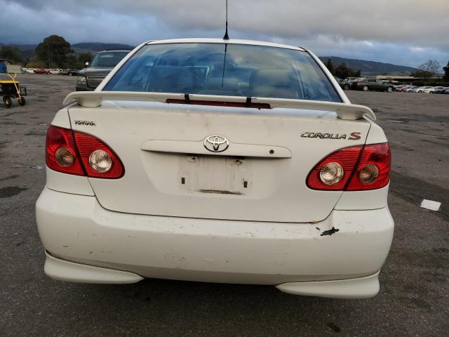 1NXBR32E05Z376699 - 2005 TOYOTA COROLLA CE WHITE photo 6