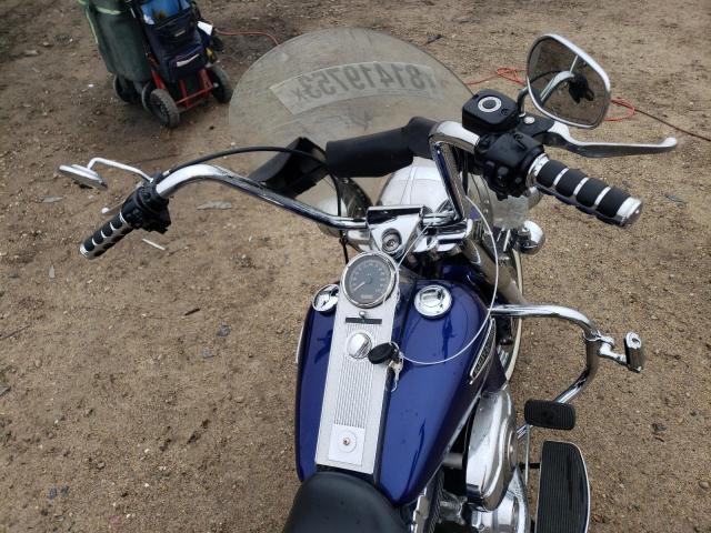 1HD1FR43X7Y639377 - 2007 HARLEY-DAVIDSON FLHRCI BLUE photo 9