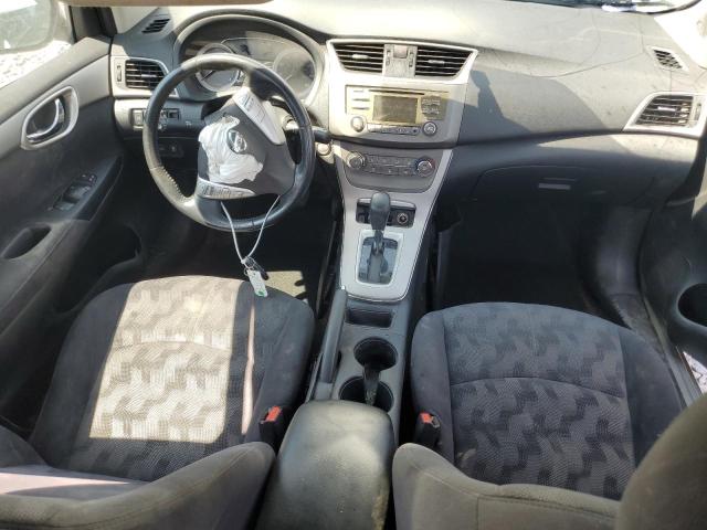 3N1AB7AP4DL671668 - 2013 NISSAN SENTRA S SILVER photo 8