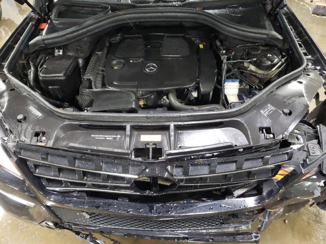 4JGDA5HB7FA512533 - 2015 MERCEDES-BENZ ML 350 4MATIC BLACK photo 11