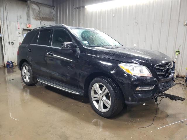 4JGDA5HB7FA512533 - 2015 MERCEDES-BENZ ML 350 4MATIC BLACK photo 4
