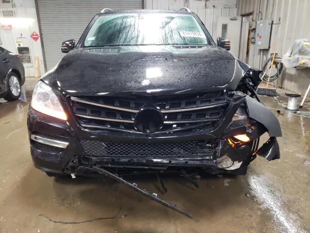 4JGDA5HB7FA512533 - 2015 MERCEDES-BENZ ML 350 4MATIC BLACK photo 5