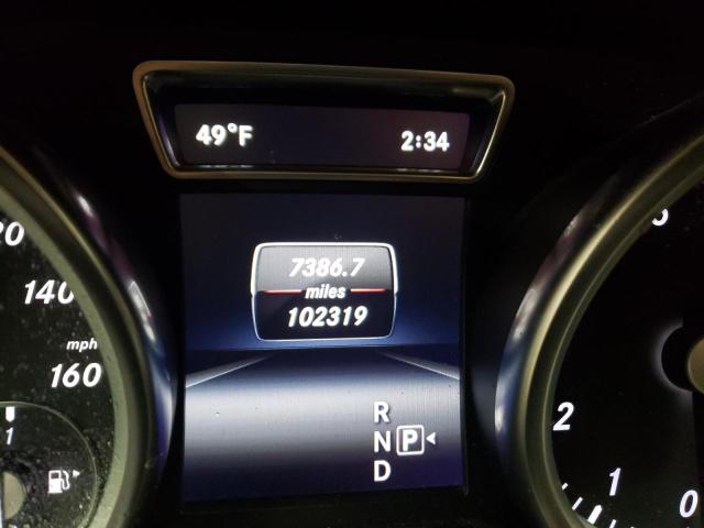 4JGDA5HB7FA512533 - 2015 MERCEDES-BENZ ML 350 4MATIC BLACK photo 9