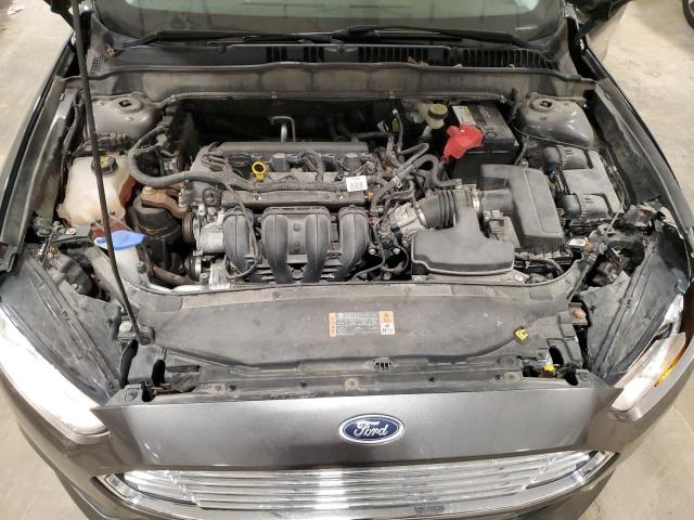 1FA6P0H74F5107822 - 2015 FORD FUSION SE CHARCOAL photo 11