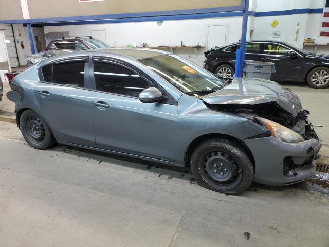 JM1BL1U81D1702348 - 2013 MAZDA 3 I GRAY photo 4