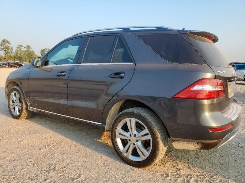 4JGDA5JB2FA443079 - 2015 MERCEDES-BENZ ML 350 Сұр фото 2