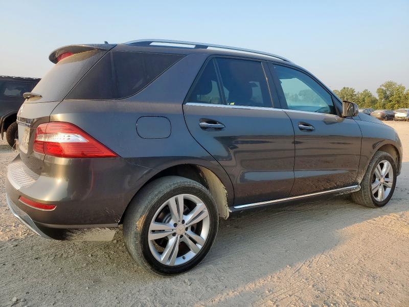4JGDA5JB2FA443079 - 2015 MERCEDES-BENZ ML 350 Сұр фото 3