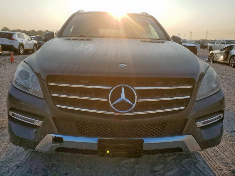 4JGDA5JB2FA443079 - 2015 MERCEDES-BENZ ML 350 Сұр фото 5