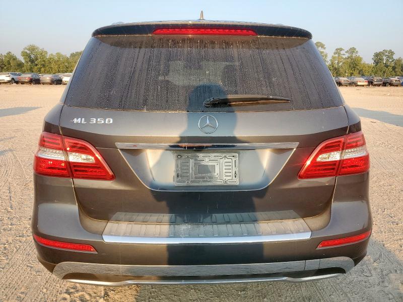 4JGDA5JB2FA443079 - 2015 MERCEDES-BENZ ML 350 Сұр фото 6