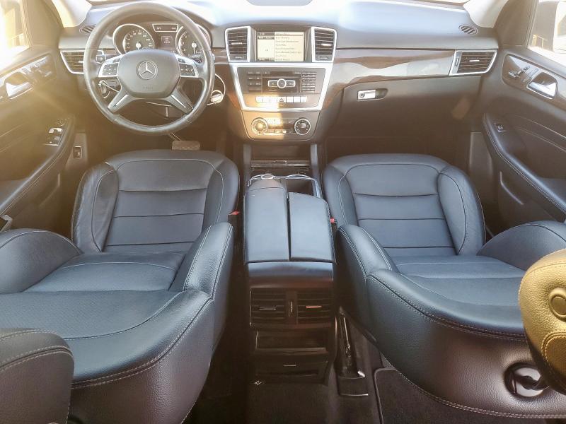 4JGDA5JB2FA443079 - 2015 MERCEDES-BENZ ML 350 Сұр фото 8