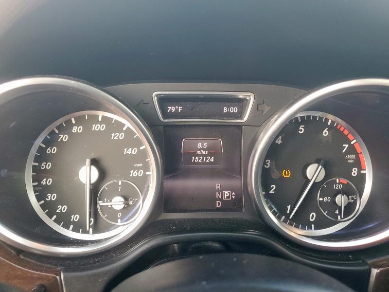 4JGDA5JB2FA443079 - 2015 MERCEDES-BENZ ML 350 Сұр фото 9