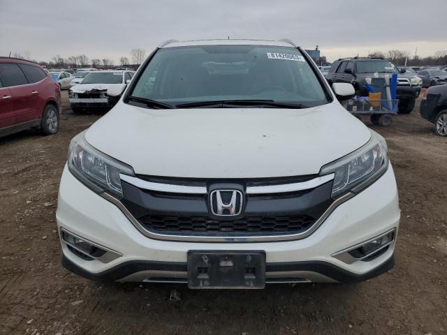 5J6RM4H74GL099767 - 2016 HONDA CR-V EXL WHITE photo 5